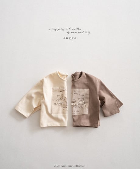 4[予約]anggo bear t-shirt