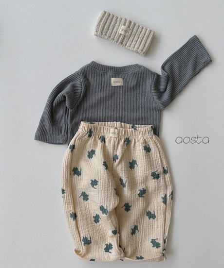 53[予約]Aosta signature pants