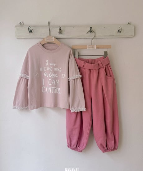 43[予約]BANANAJ ecru jogger pants