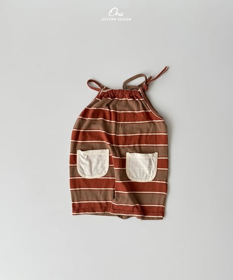 10[予約]onu string overalls