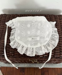 37[予約]poisson lace apron bag