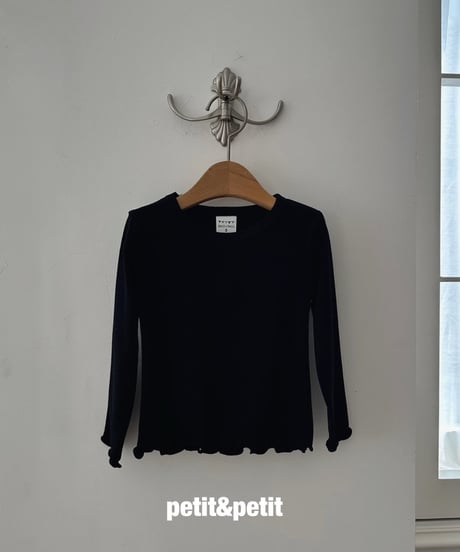 10[予約]petit&petit soft plain t