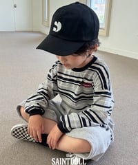 9[予約]saintdoll embroidered border t