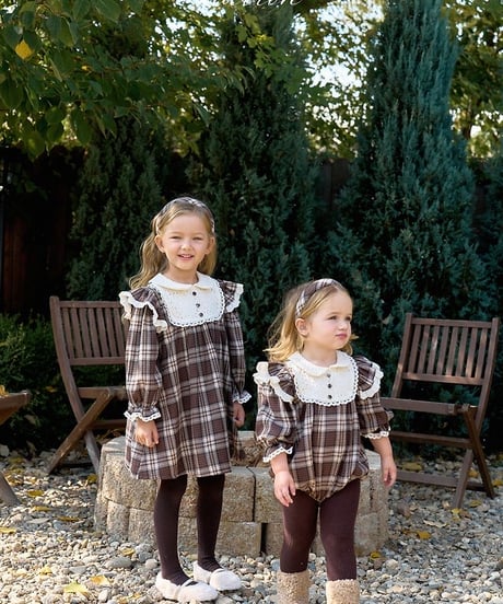 53[予約]marron bean suit(6-18m)