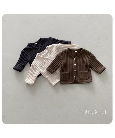 21[予約]nunubiel epic cardigan