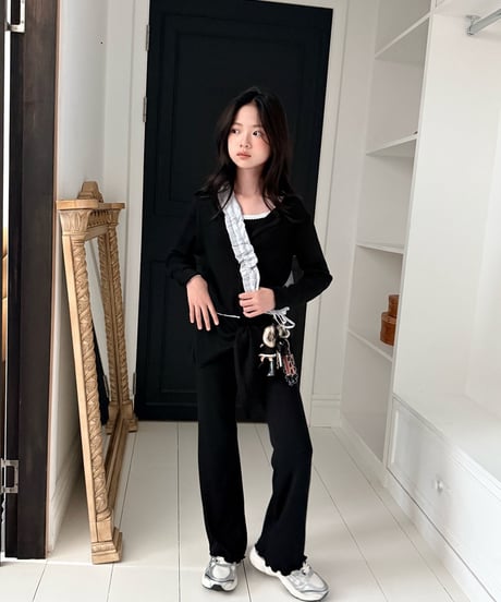 19[予約]COMMA lace camisole＋lace cardigan set
