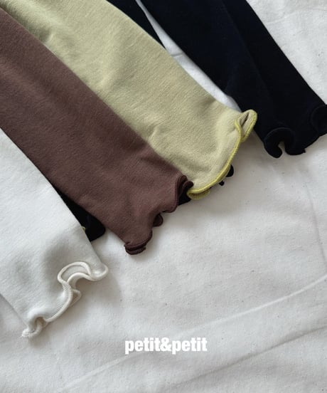 10[予約]petit&petit soft plain t