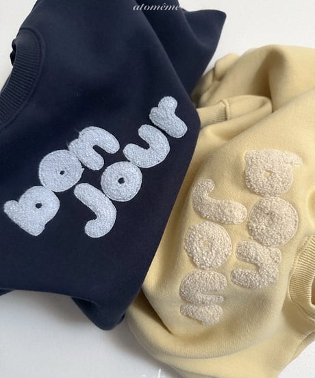 8[予約]atomeme bonjour sweatshirt