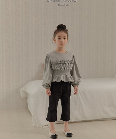 19[予約]melikey smoke frill t