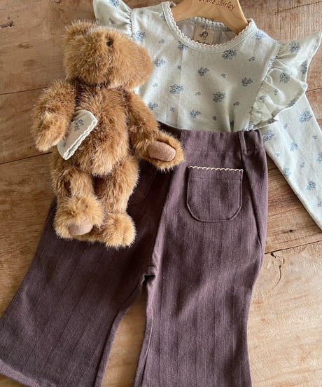 25[予約]anneshirley astri pocket pants