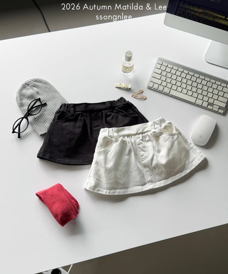 47[予約]matilda&lee daily cotton skirt