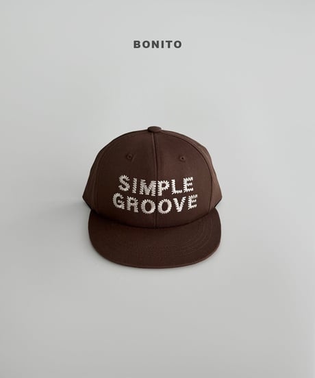 1[予約]bonito simple groove cap