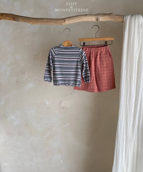 8[予約]elov&monpetitbebe daily pocket pants