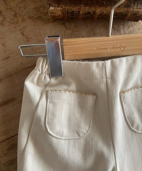 25[予約]anneshirley astri pocket pants