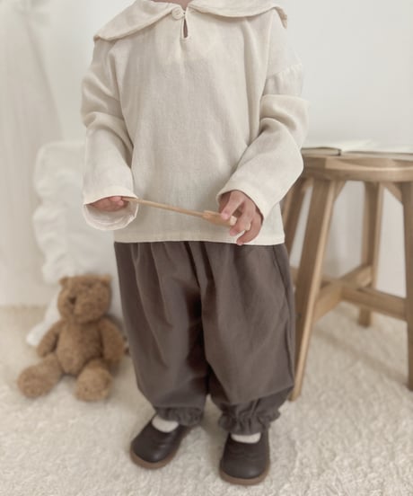 13[予約]mimi market momo frill pants