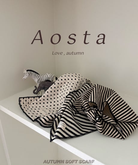 51[予約]Aosta choco chip muffler
