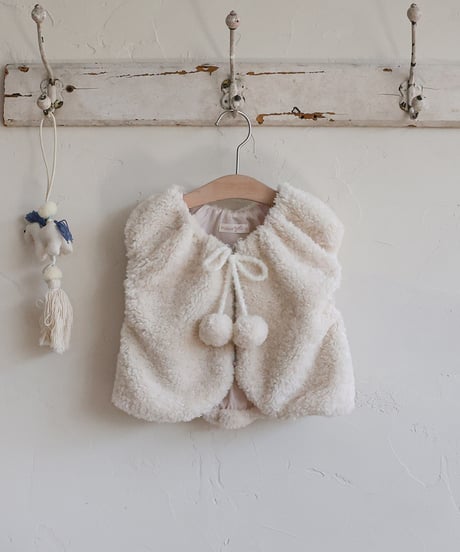 19[予約]FLO elle fur vest