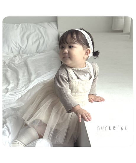 46[予約]nunubiel bebe butterfly t-shirt