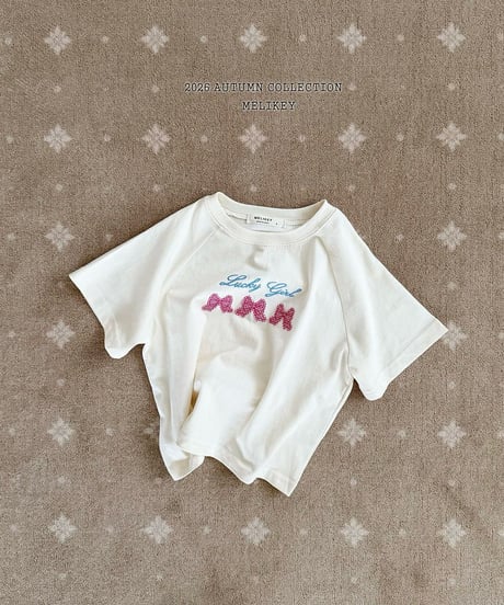 7[予約]melikey lucky ribbon t