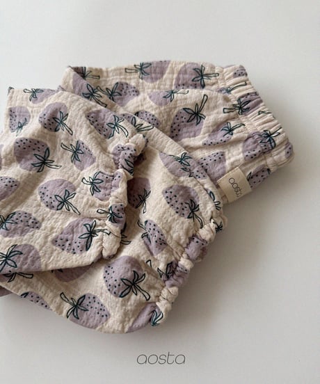 14[予約]Aosta strawberry pants