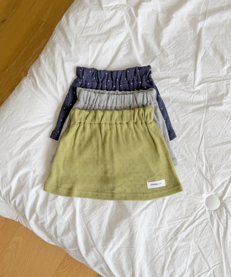 15[予約]ninibello vivi eyelet skirt