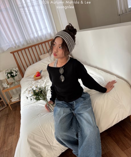 10[予約]matilda&lee knit off shoulder