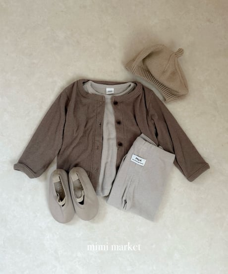 42[予約]mimi market ray binding cardigan