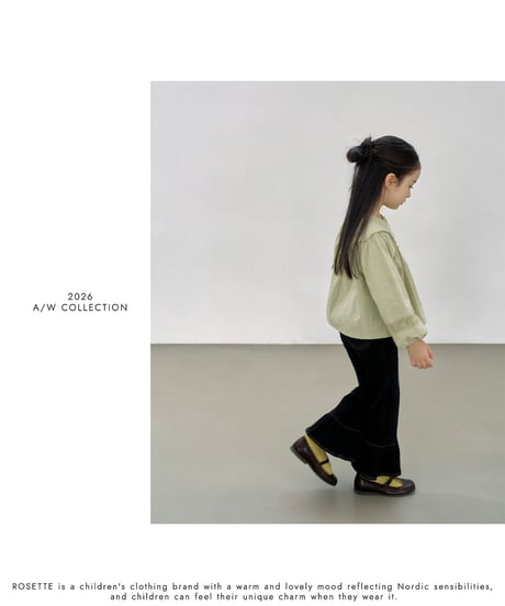 16[予約]ROSETTE reina frill pants(＋junior)