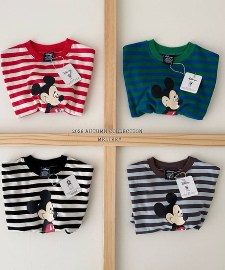 24[予約]melikey mickey border mtm