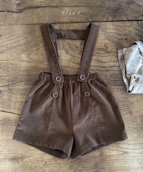 50[予約]OREN maecel corduroy overalls