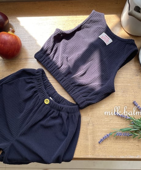 25[予約]milkbalm dewey vest