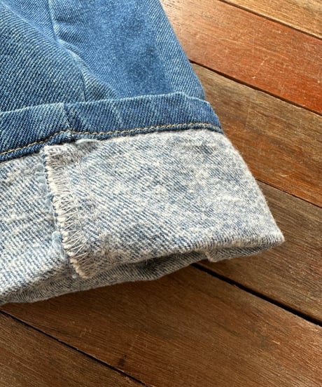 22[予約]mon Atelier barrel denim pants