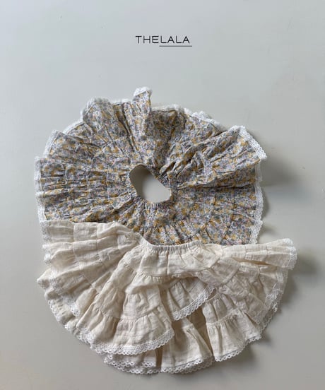 34[予約]thelala flower skirt