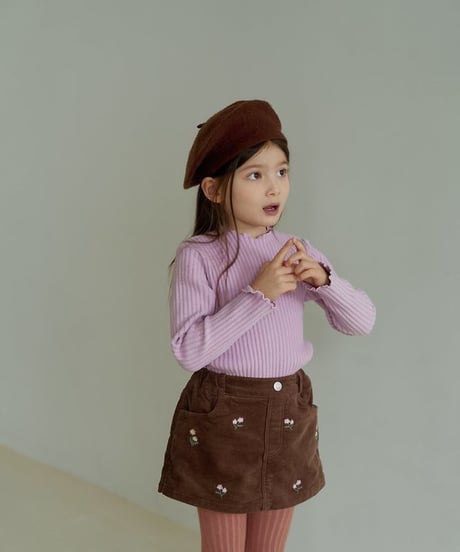 9[予約]momoann cozy rib t
