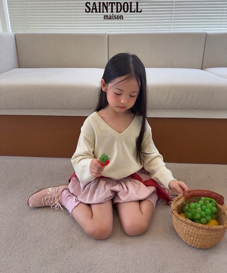 38[予約]saintdoll v neck knit