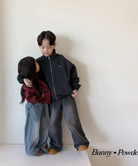 46[予約]bunny powder cortis denim pants