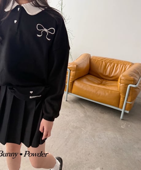 39[予約]bunny powder preppy collar mtm