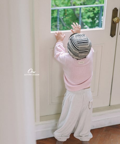 14[予約]onu boucle terry pants
