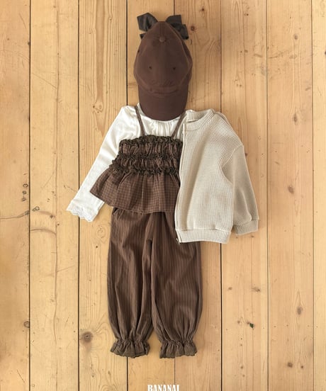 3[予約]BANANAJ waffle jacket