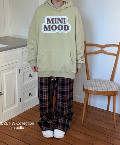 32[予約]ninibello mini mood hoodie(adult)