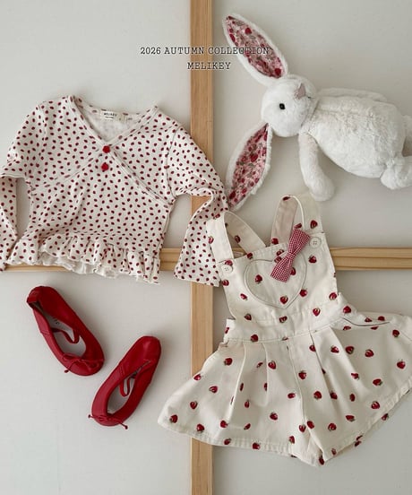 54[予約]melikey strawberry heart suspender
