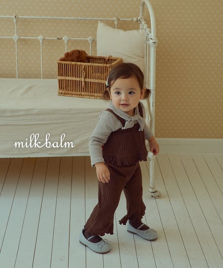 20[予約]milkbalm momo scallop pants
