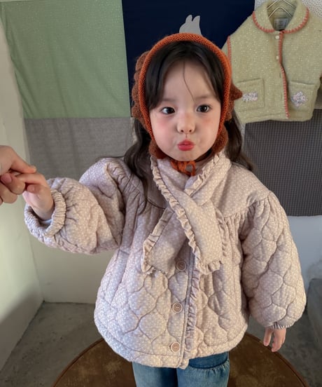 1[予約]aiai petit frill quilted jacket
