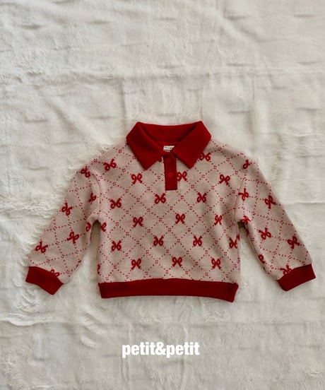 43[予約]petit&petit roa knit set