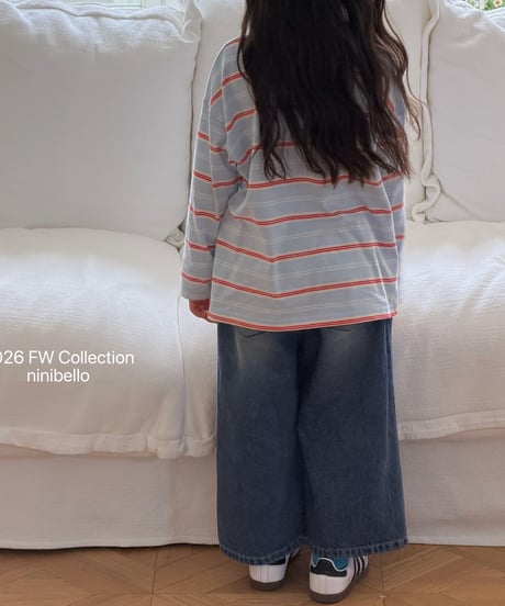 35[予約]ninibello 808 denim pants