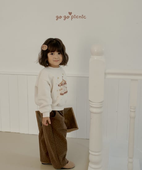9[予約]go go picnic latte pants