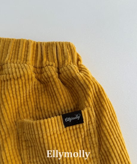 26[予約]ELLYMOLLY soda corduroy 5part pants