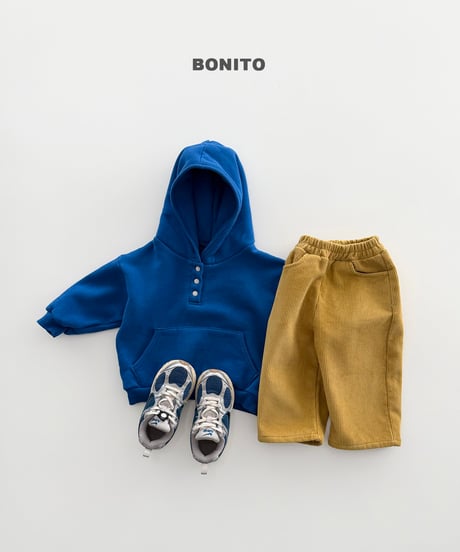 31[予約]bonito bracketed hoodie