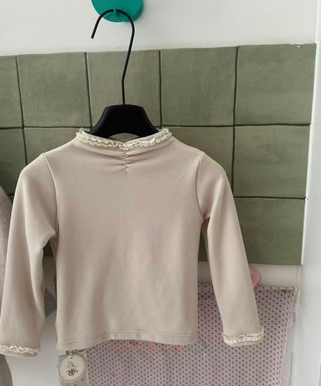 58[予約]aiai scrunchie lace inner t-shirt