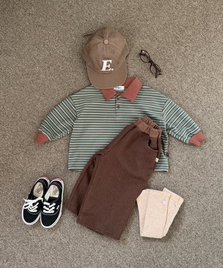 20[予約]ELLYMOLLY shade container pants